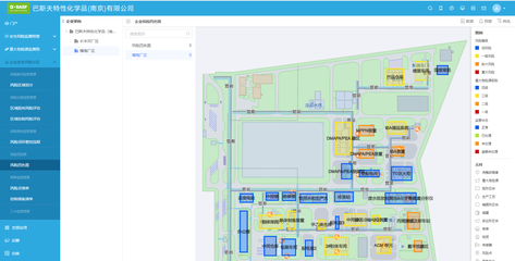 巴斯夫特性化学品南京工厂安全生产信息化管理平台——四大功能模块,覆盖五大业务需求,多业务系统高度集成与功能复用,助力企业完成数字转型。